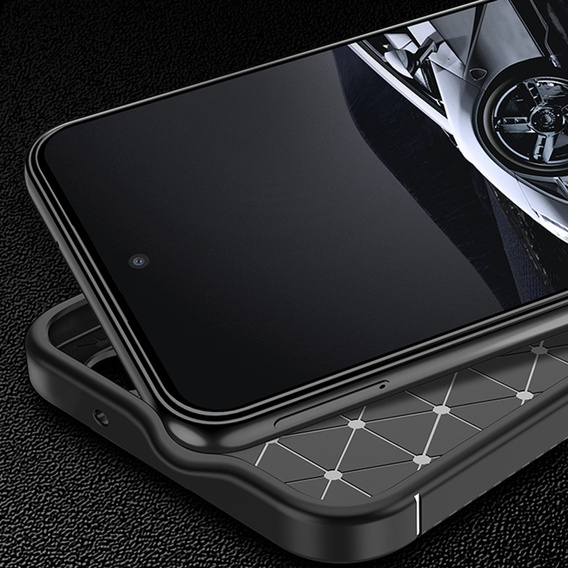 Case for Xiaomi 12T, Carbon Gel, black