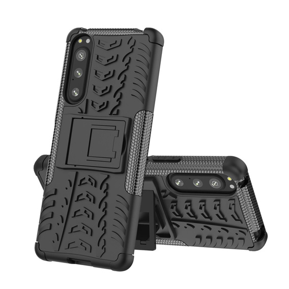Case for Sony Xperia 5 IV 5G, Tire Armor, black