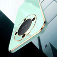 Case for Honor Magic 5 Lite, Glamour CamShield, mint