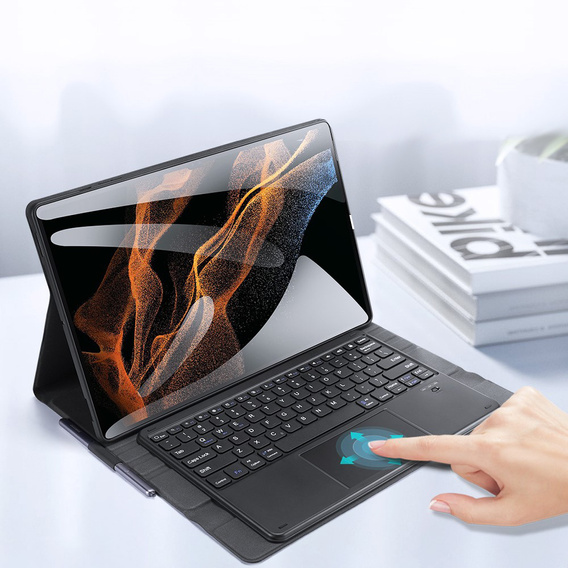 Case + keyboard Samsung Galaxy Tab S8 Ultra, Dux Ducis Magnetic, black