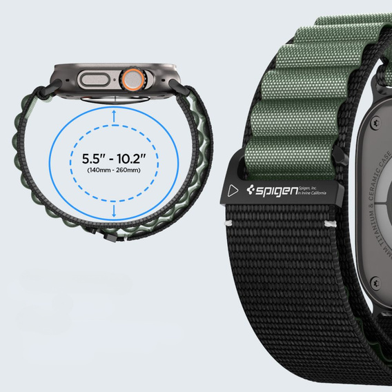 Spigen WBF1 Band for Apple Watch 8/9/10/11/SE/Ultra 1/2 (44/45/46/49 mm)