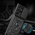 Case for Samsung Galaxy S23 Ultra, CamShield Slide, black