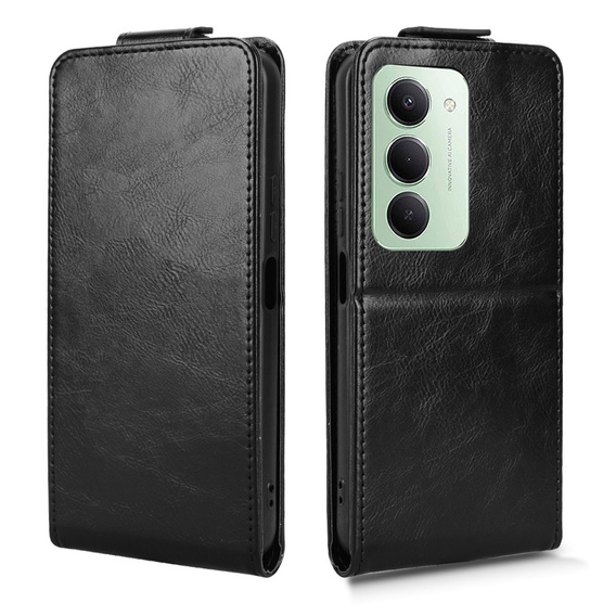 Flip case for Xiaomi Redmi 15 5G / 4G, Flip Case, black
