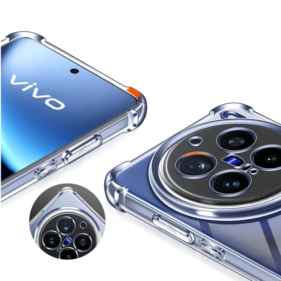 Case for Vivo X200 Pro 5G, Dropproof, transparent
