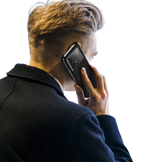 Dux Ducis Case for Xiaomi Poco F6 Pro, Skinpro, black