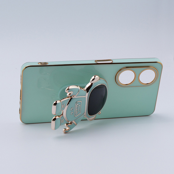 Case for Oppo A98 5G, Astronaut, green