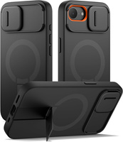 SURITCH - Magnetic protective case with camera cover and stand for iPhone 16e