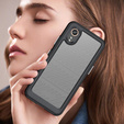 Case for Samsung Galaxy Xcover 7, Fusion Hybrid, transparent / black