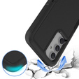 Armored Case for Samsung Galaxy S23 FE, Dual Shockproof, black