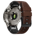 Quickfit leather strap for Garmin Fenix 5/6/6 PRO/7 Forerunner 965/955/945