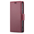 ERBORD Glossy Litchi flip case for Xiaomi Redmi Note 15 Pro 4G