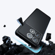 Case for Xiaomi Poco X6 Pro 5G, Fusion Hybrid, with camera protection, matt / black