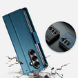 CASEME Litchi Wallet flip case for Samsung Galaxy Z Fold7 5G