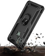 Armor Case for Motorola Moto G9 Power, Nox Case Ring, black