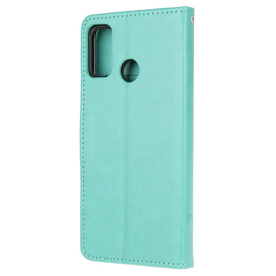 Flip case for Motorola Moto G30 / G10, Butterfly, blue
