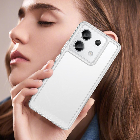 Case for Xiaomi Redmi Note 13 Pro 5G, Fusion Hybrid, transparent