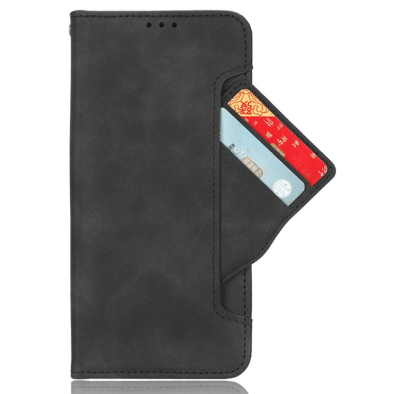Flip case for Infinix Hot 50 Pro+ 4G, Card Slot, black
