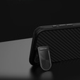 Nillkin Armored Case for iPhone 16e, Carboprof Case, for Magsafe, black