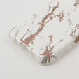 Case for Samsung Galaxy A14 4G/5G, Suritch Full Body Marble, white