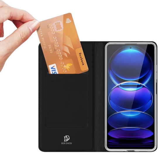 Dux Ducis Case for Xiaomi Redmi Note 12 Pro+ 5G, Skinpro, black
