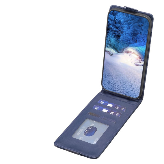 Flip case for Motorola Edge 40 5G, Wallet, BINFEN COLOR, blue