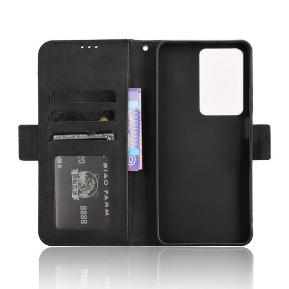 Flip case for Realme 14X / Realme C75, Card Slot, black