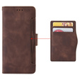 Flip case for Realme GT 7 Pro, Card Slot, brown