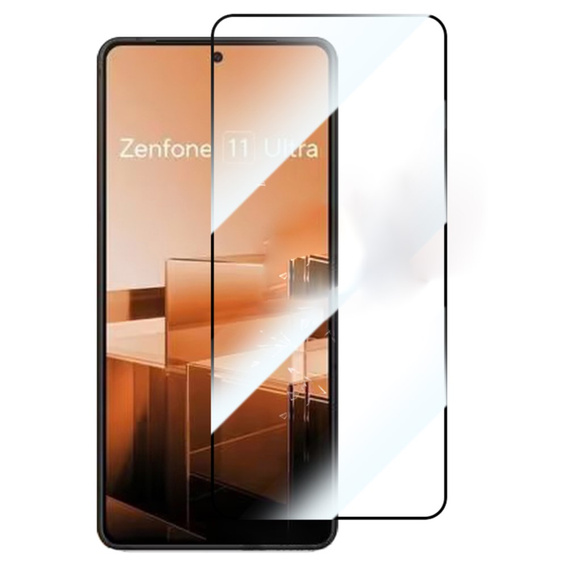 RURIHAI 3D Full Screen Tempered Glass for Asus Zenfone 11 Ultra 5G
