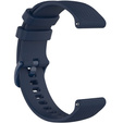 Silicone strap for Huawei Watch GT Runner / GT 3 46mm, Dark Blue