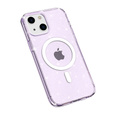 Case for iPhone 14, Dropproof MagSafe Glitter, purple