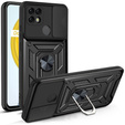 Case for Realme C21, CamShield Slide, black