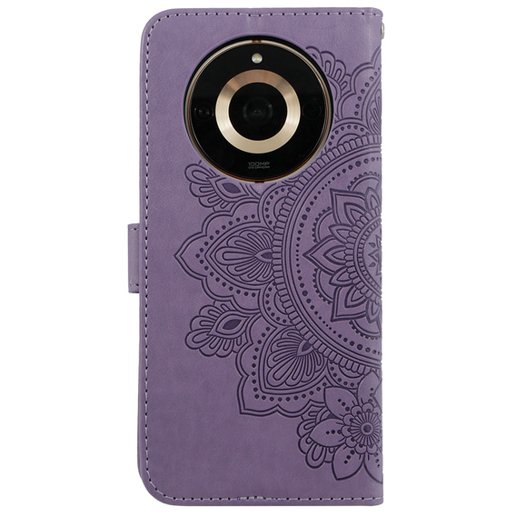 Flip case for Realme 11 Pro 5G / Pro+ 5G, Mandala Flower, purple