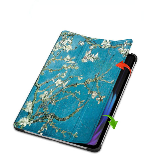 Case for Xiaomi Pad 7 / 7 Pro, Smartcase, Flowers