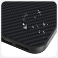 Case for Google Pixel 10 / 10 Pro, ABEEL, for MagSafe, with carbon texture, black
