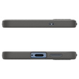 Spigen case for Samsung Galaxy S25, Liquid Air, black + 9H Tempered Glass