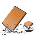 Case for iPad 10.2 2021 / 2020 / 2019, Business Card and Pen Slot, brown