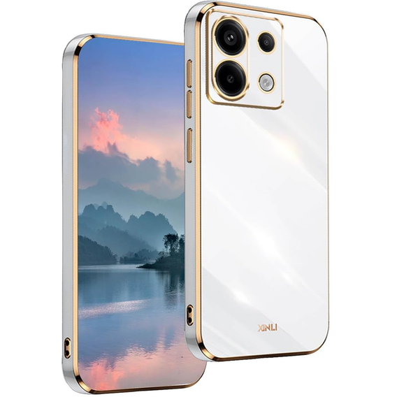 Case for Xiaomi Redmi Note 13 Pro 5G, Glamour CamShield, white