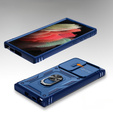 Case for Samsung Galaxy S23 Ultra, CamShield Slide, blue