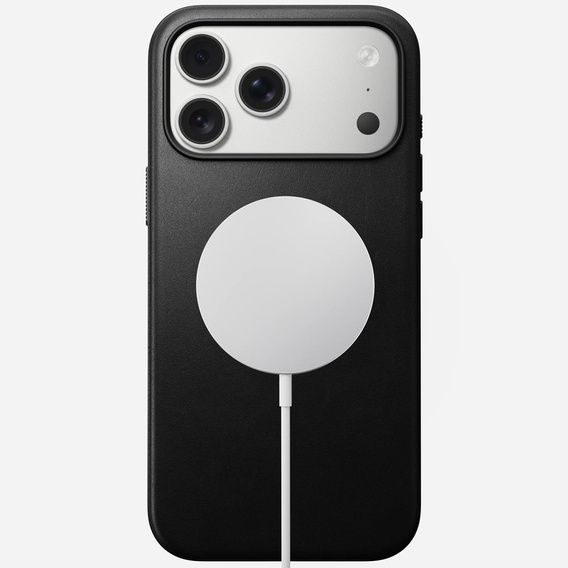 Nomad case for iPhone 17 Pro Max, Modern Leather Case, black