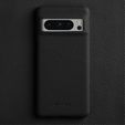 MELKCO case for Google Pixel 8 Pro, leather for MagSafe, black