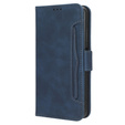 Flip case for OnePlus 12 5G, Card Slot, blue