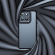 Case for Xiaomi Redmi 15 5G / 4G, with camera protection, transparent with black sides