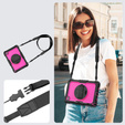Armored Case for Lenovo Tab M11, protective 360 with stylus slot, pink