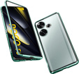 1 x Case for Xiaomi Poco F6, Frame Case, green