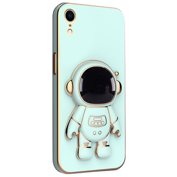 Case for iPhone XR, Astronaut, mint