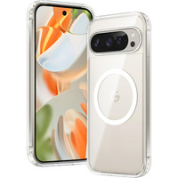Case for Google Pixel 9 Pro XL, Fusion Hybrid, for MagSafe, transparent