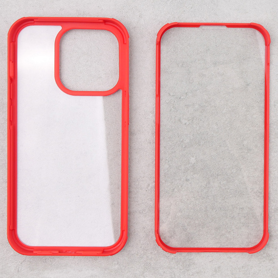 Case for iPhone 14 Pro, ERBORD Guardian, red