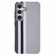 MagSafe's Samsung Galaxy S25 Case, Carbon Fiber, grey