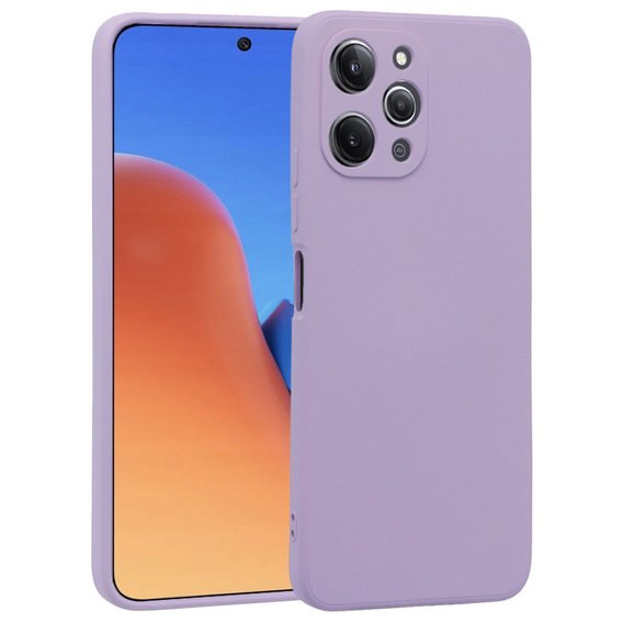 Case for Xiaomi Redmi 12, Silicone Lite, purple