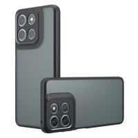 Case for Xiaomi Redmi 15 5G / 4G, with camera protection, transparent with black sides